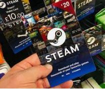 Steam gift card